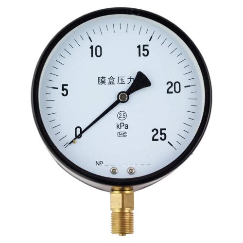YE-100、150膜盒壓力表